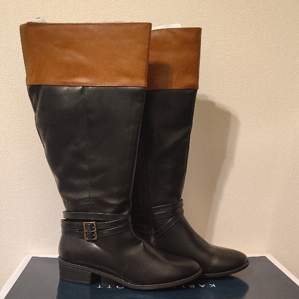 NWT Karen Scott Women's Boots - Picture 1 of 6